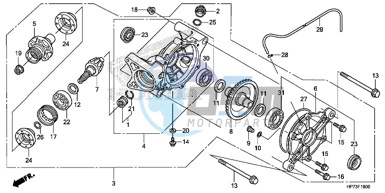 REAR FINAL GEAR