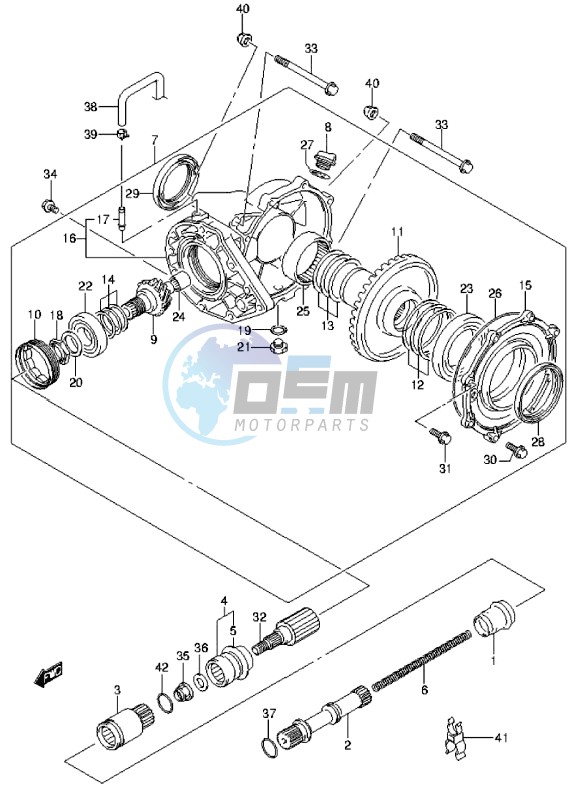 FINAL BEVEL GEAR (REAR)