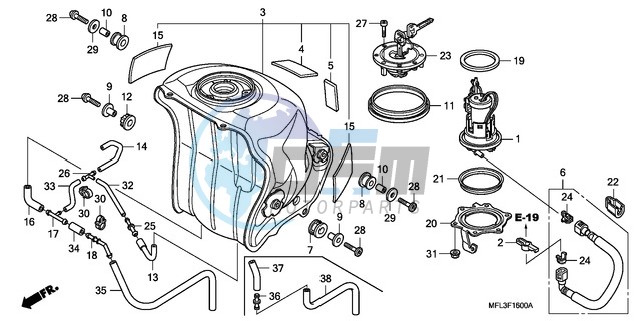 FUEL TANK/FUEL PUMP