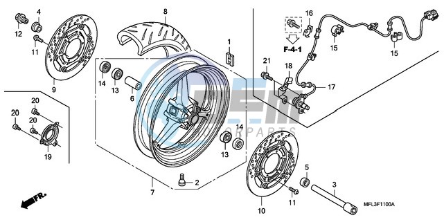 FRONT WHEEL