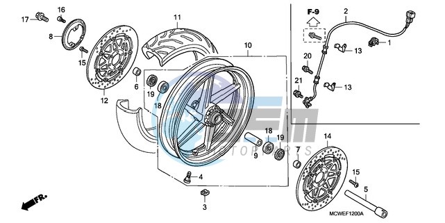 FRONT WHEEL