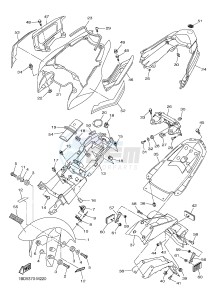 FZ8-S ABS FZ8 FAZER (ABS) 800 (1BD5 1BD7) drawing FENDER