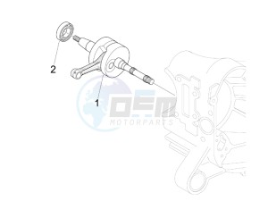 Zip & Zip 100 drawing Crankshaft