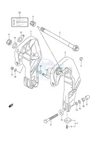 DF 40 drawing Clamp Bracket