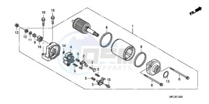 CBR1000RR9 Europe Direct - (ED / TRI) drawing STARTING MOTOR