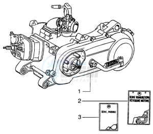 NRG 50 MC3 DD drawing Engine