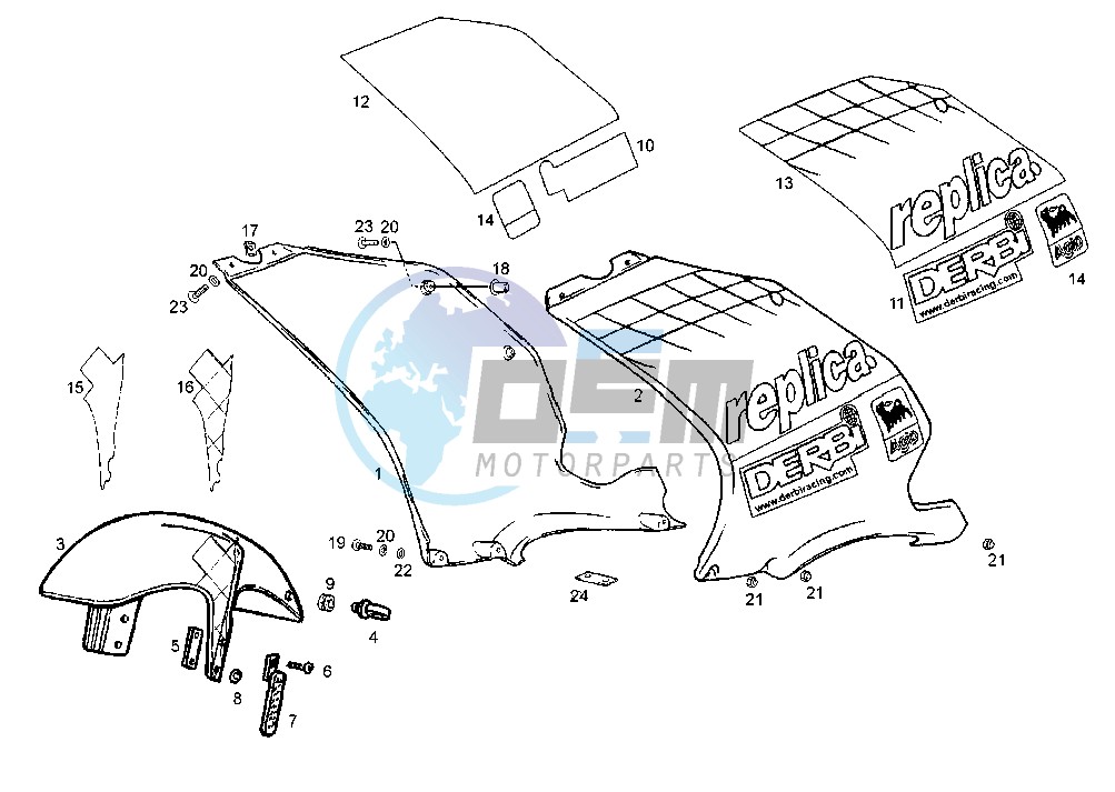 UNDER COWLING BODY