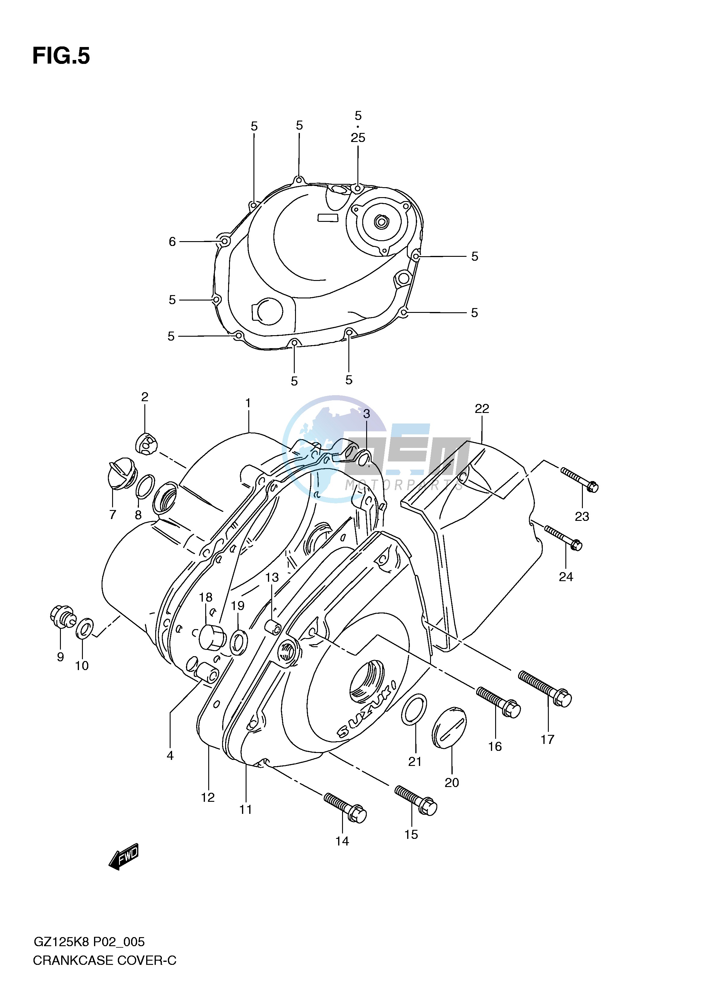 CRANKCASE COVER