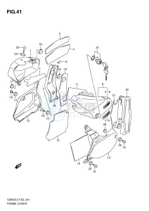 VZ800 (E2) MARAUDER drawing FRAME COVER