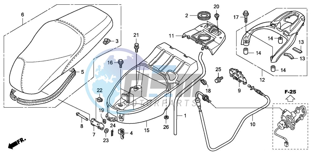 SEAT/LUGGAGE BOX