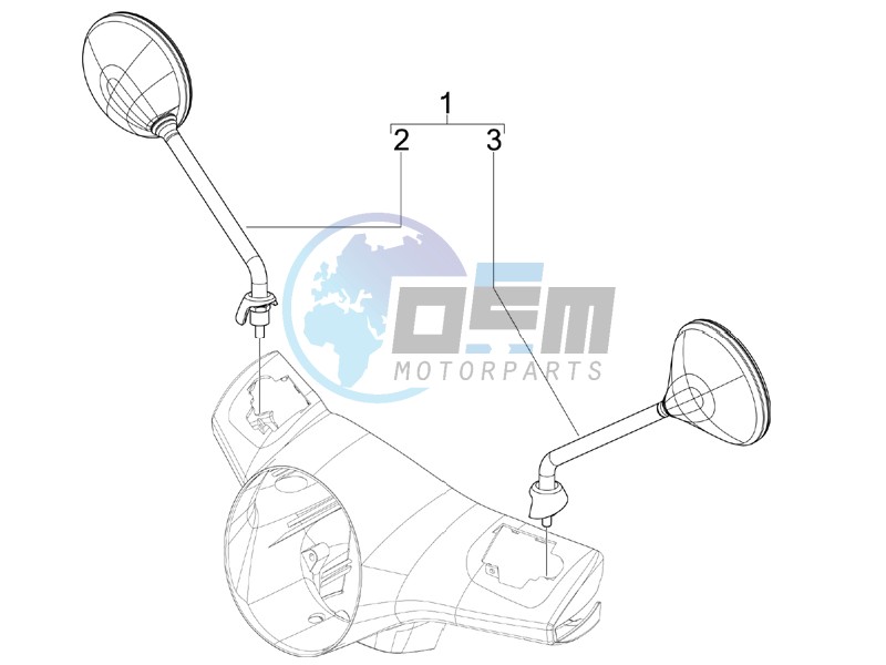 Driving mirror/s