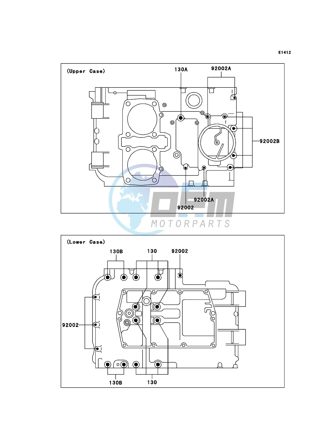 Crankcase Bolt Pattern