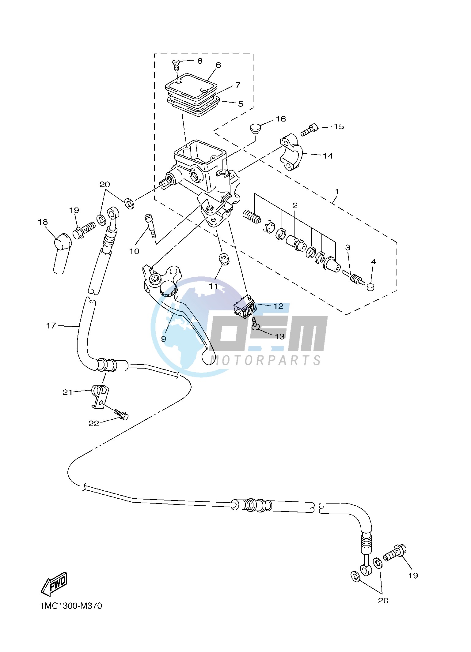 FRONT MASTER CYLINDER 2