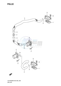 VLR1800 (E3-E28) drawing SECOND AIR (MODEL K8 K9 E33,MODEL L0)