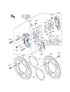 VULCAN_1700_VOYAGER_ABS VN1700BDF GB XX (EU ME A(FRICA) drawing Front Brake