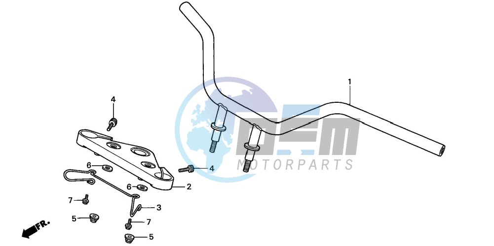 HANDLE PIPE/TOP BRIDGE