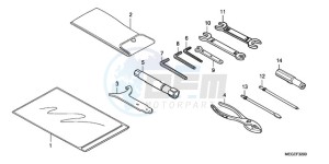 VT750CA9 Ireland - (EK / ST) drawing TOOLS