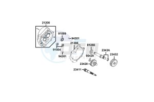 VP 50 drawing Transmission