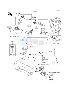 VN900_CLASSIC VN900BBF GB XX (EU ME A(FRICA) drawing Ignition Switch