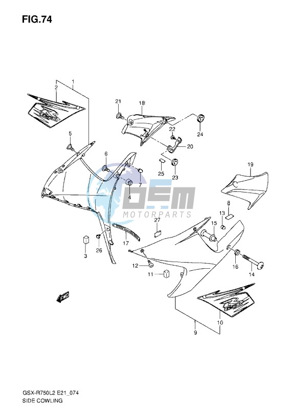 SIDE COWLING L2 ( YVB )