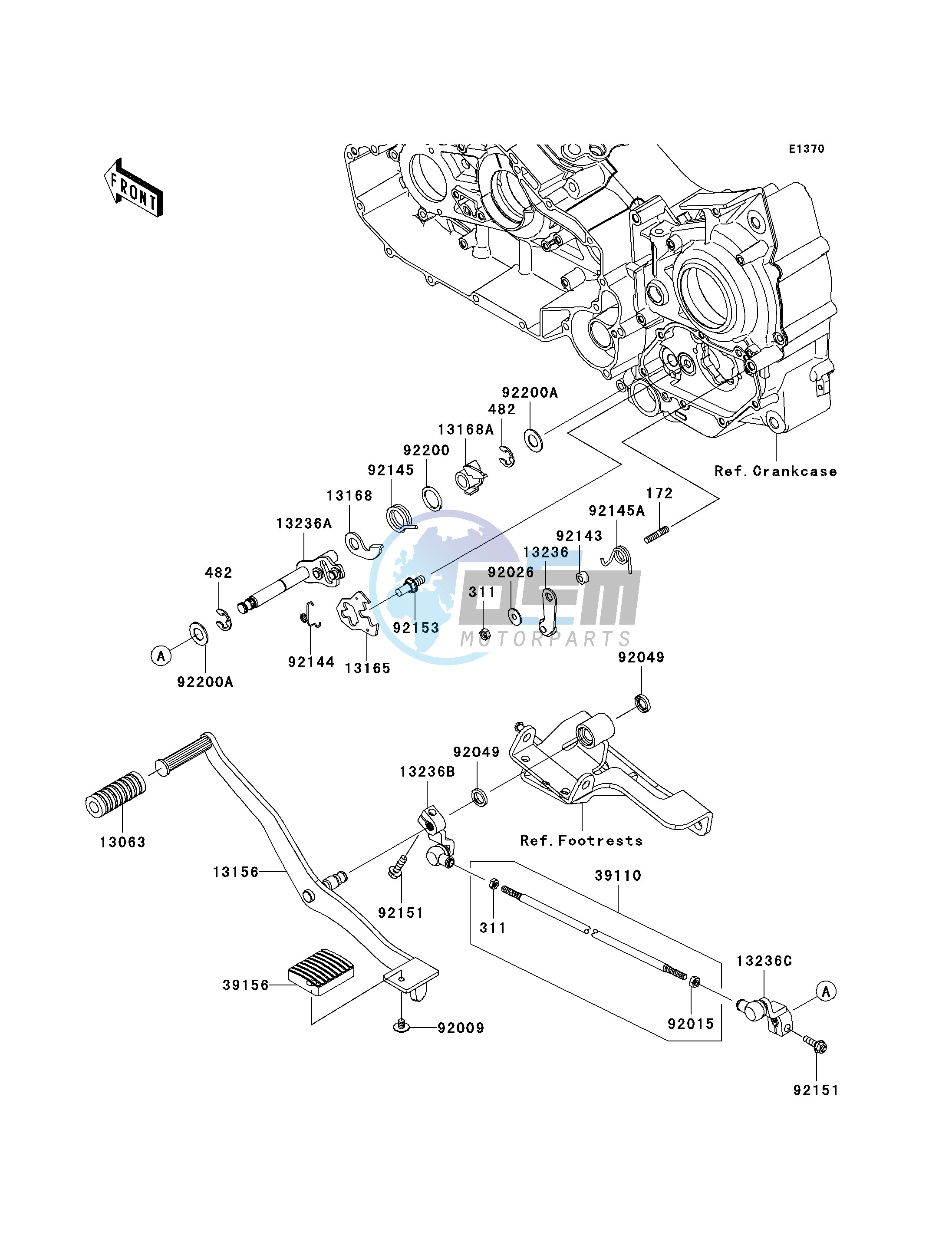 GEAR CHANGE MECHANISM