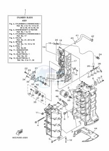 F100BETX drawing CYLINDER--CRANKCASE-1