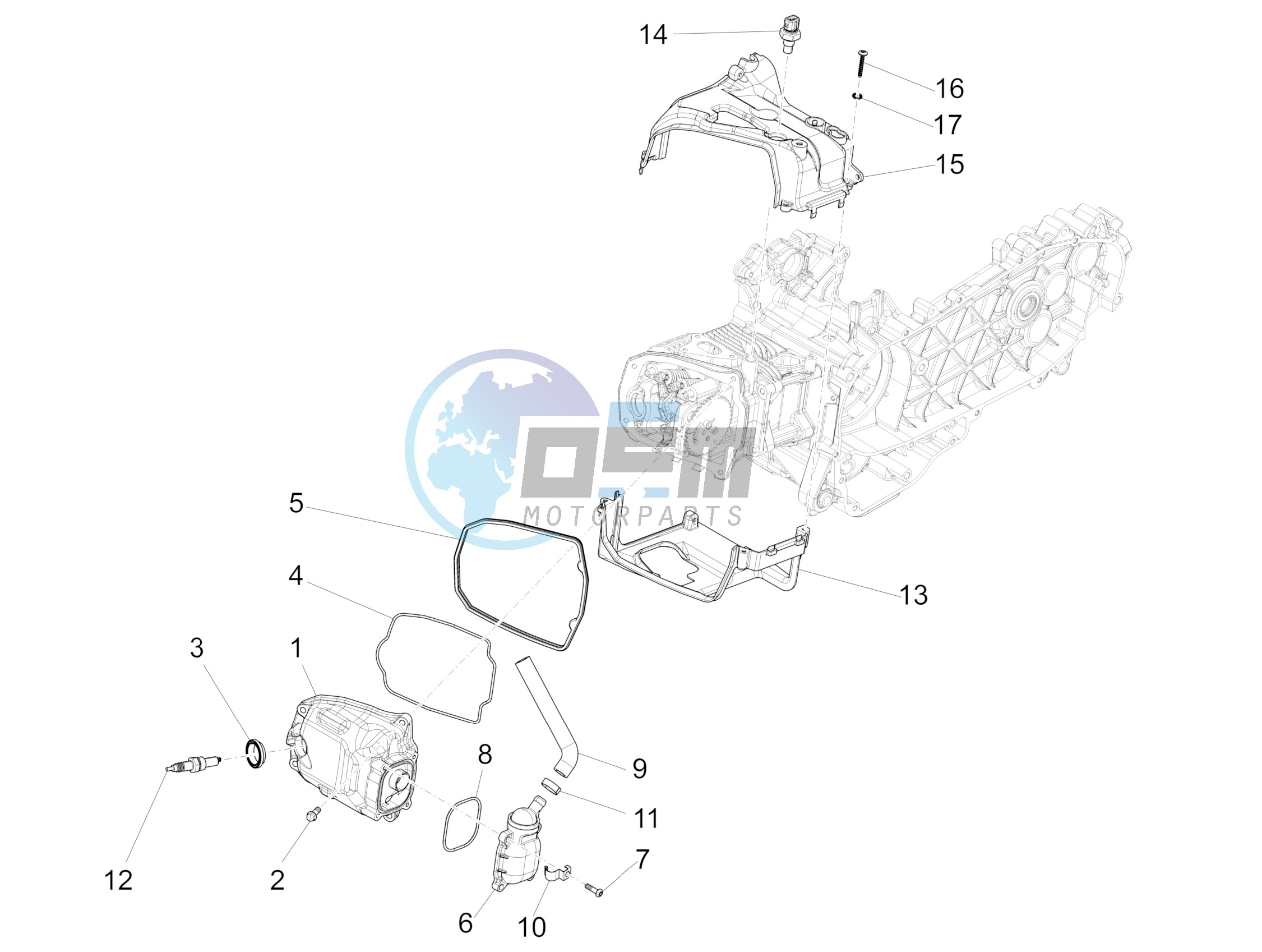 Cylinder head cover