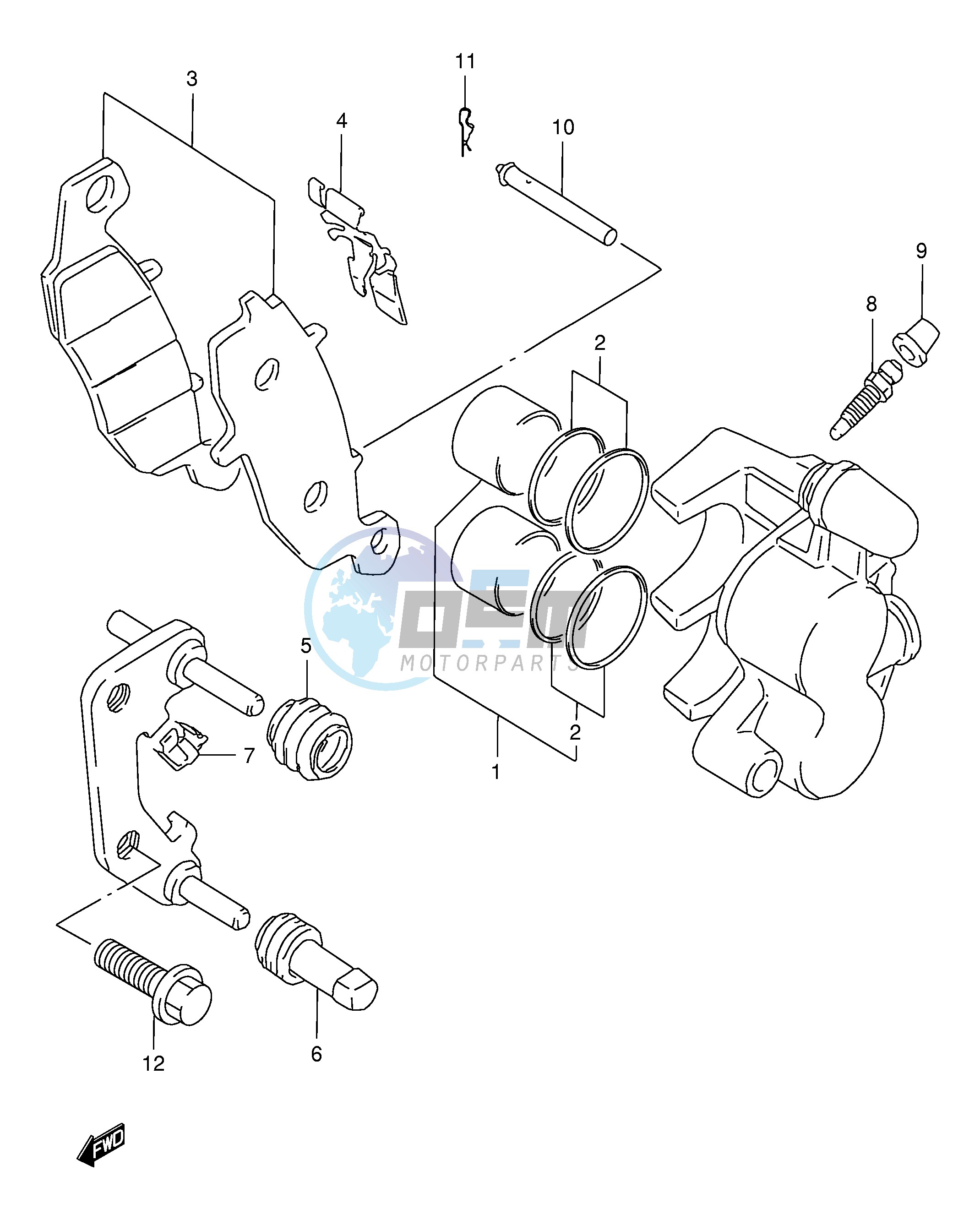 FRONT CALIPER