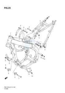 RM-Z 250 drawing FRAME L0