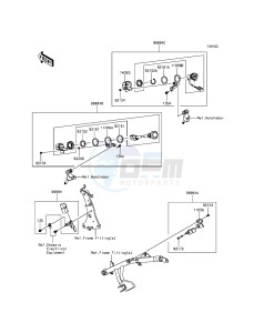 VULCAN S EN650AGF XX (EU ME A(FRICA) drawing Accessory(Helmet Lock etc.)