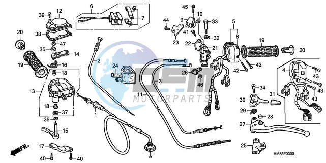 HANDLE LEVER/SWITCH/CABLE