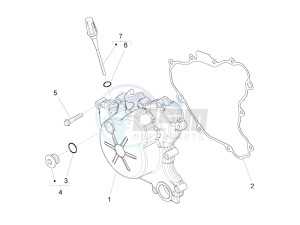 TUONO 125 4T E4 ABS (APAC) drawing Flywheel cover