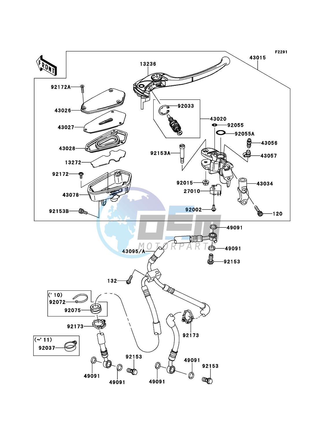 Front Master Cylinder