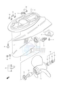 DF 25 drawing Gear Case