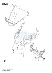 GSX-R1000 (E21) drawing COWLING BODY