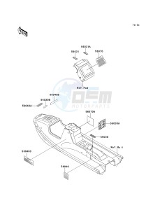 JF 650 K [X2] (K2) [X2] drawing LABELS