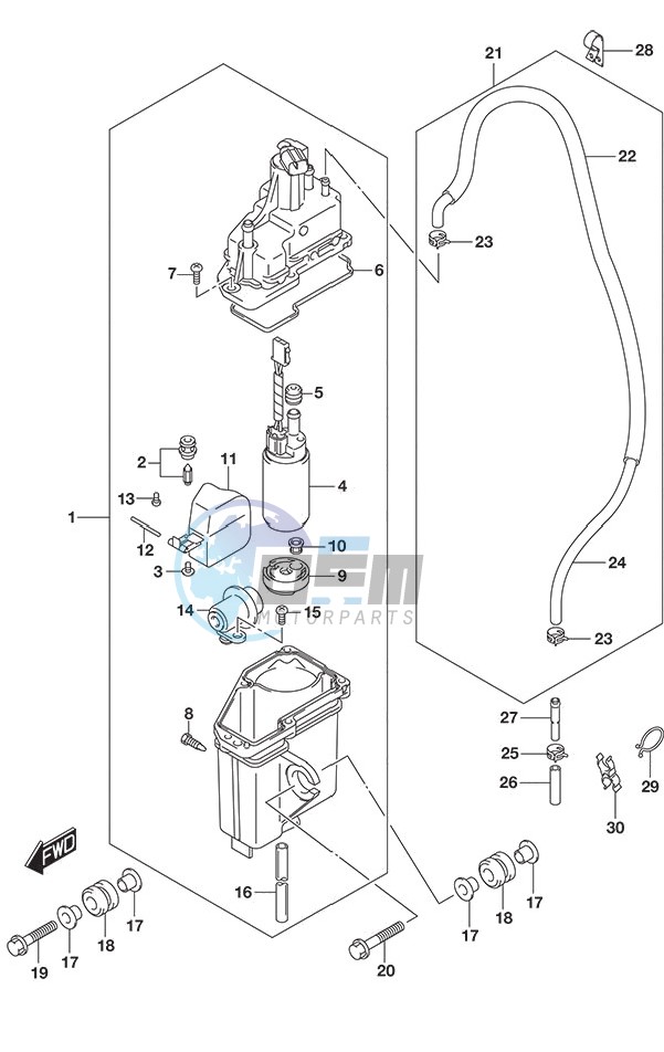 Fuel Vapor Separator