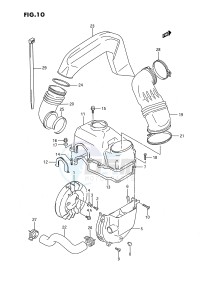 LT80 (P1) drawing COOLING FAN