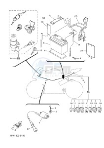 YZF-R125 YZF-R125A R125 (BR62 BR62 BR62 BR62) drawing ELECTRICAL 1