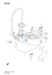 RM-Z450 EU drawing FUEL TANK