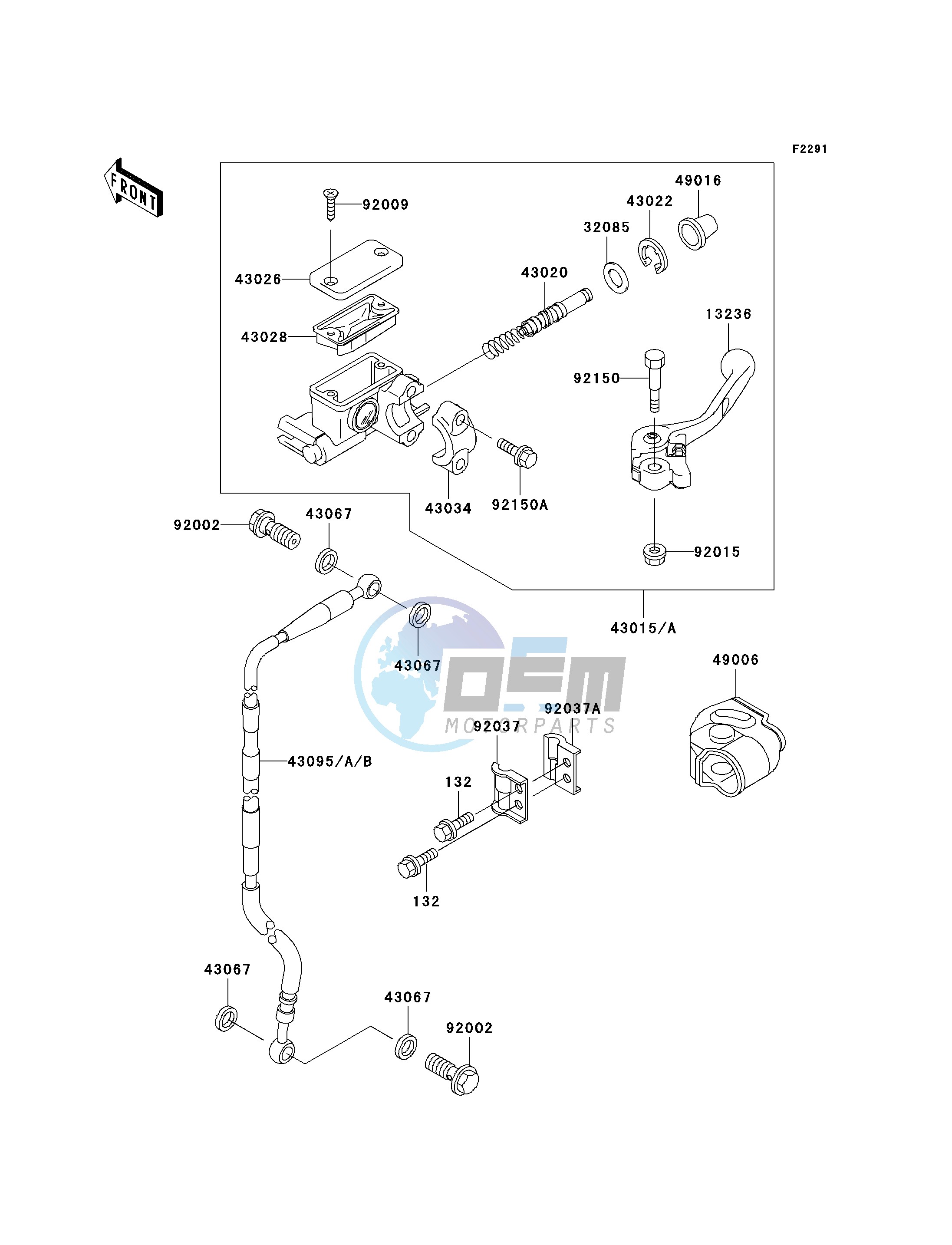 FRONT MASTER CYLINDER