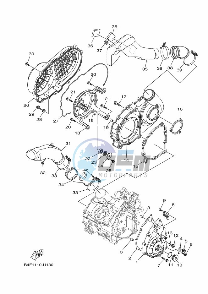 CRANKCASE COVER 1