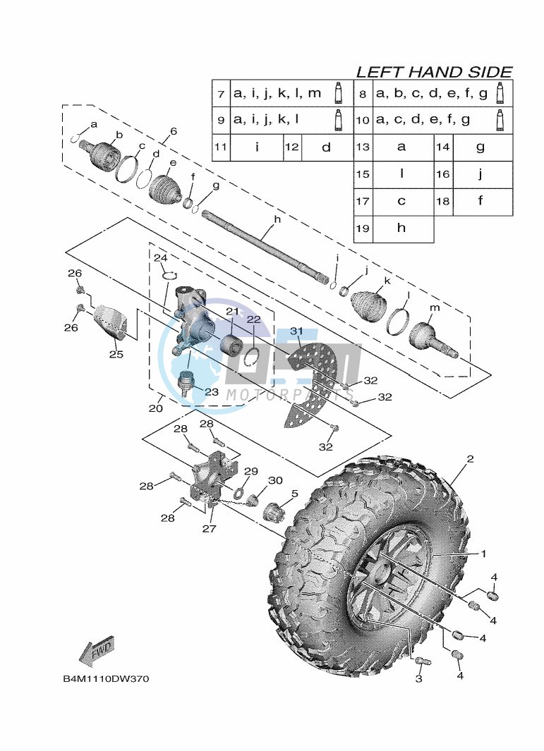 FRONT WHEEL