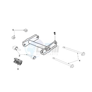 FIGHT LRIX drawing ENGINE MOUNT WITH LANG OPHANGRUBBER