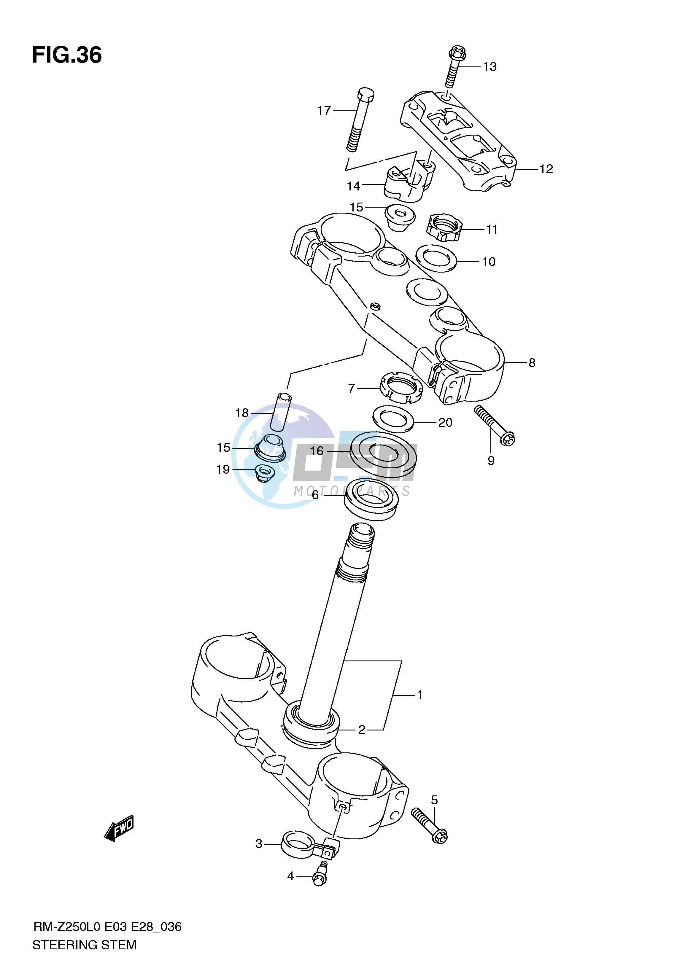 STEERING STEM