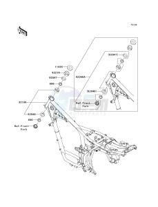 BR 125 B [WIND 125] (B2) B2 drawing FRAME