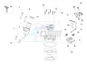 SHIVER 900 ABS (APAC) drawing Locks