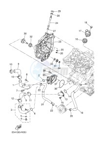 MTT690-A MT-07 TRACER TRACER 700 (BC61 BC61 BC61) drawing WATER PUMP