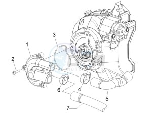 Carnaby 200 4t e3 drawing Cooler pump