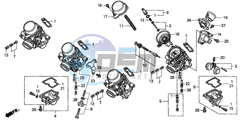 CARBURETOR (COMPONENT PARTS) (2)